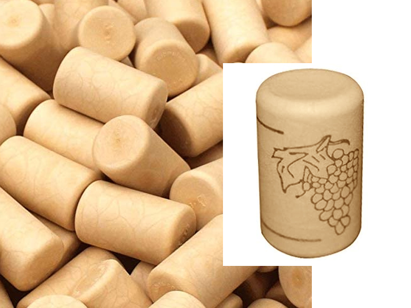 Tappi di sughero a forma di T per tappo di sughero per vino tappo per vino  tappi da vino tappi da vino riutilizzabili in legno e strofinare