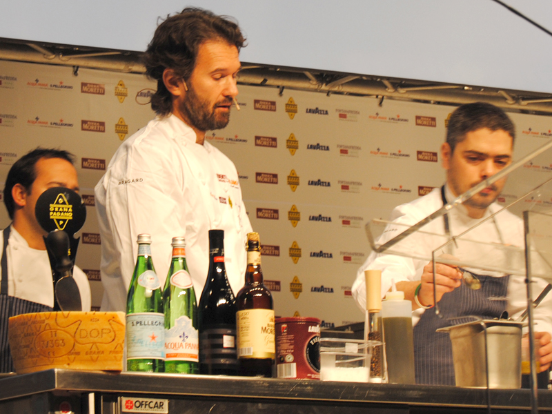 Carlo Cracco e Matteo Baronetto a Identità Golose 2013