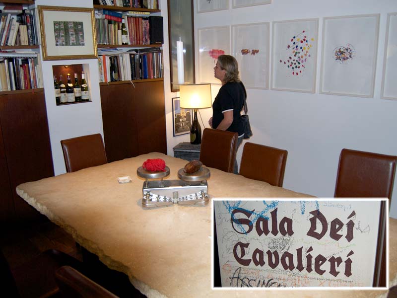 Ristorante Le Calandre di Max e Raffaele Alajmo: sala dei cavalieri