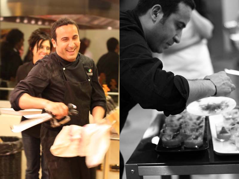 Natale Giunta alla Scuola di cucina Incontri con lo chef. Foto di Mariachiara Montera