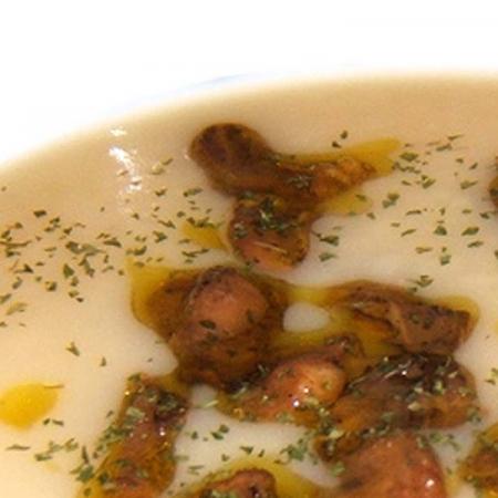 Crema di patate e funghi porcini trifolati