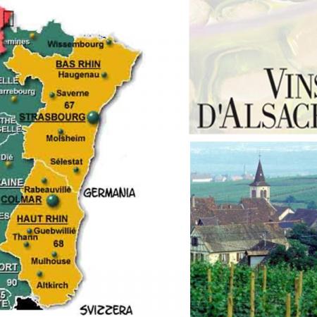 Vini francesi dell'Alsazia