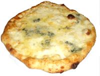 Pizza bianca ai formaggi