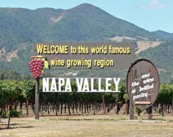 Napa Valley in California