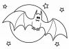 Pipistrello disegno per Halloween