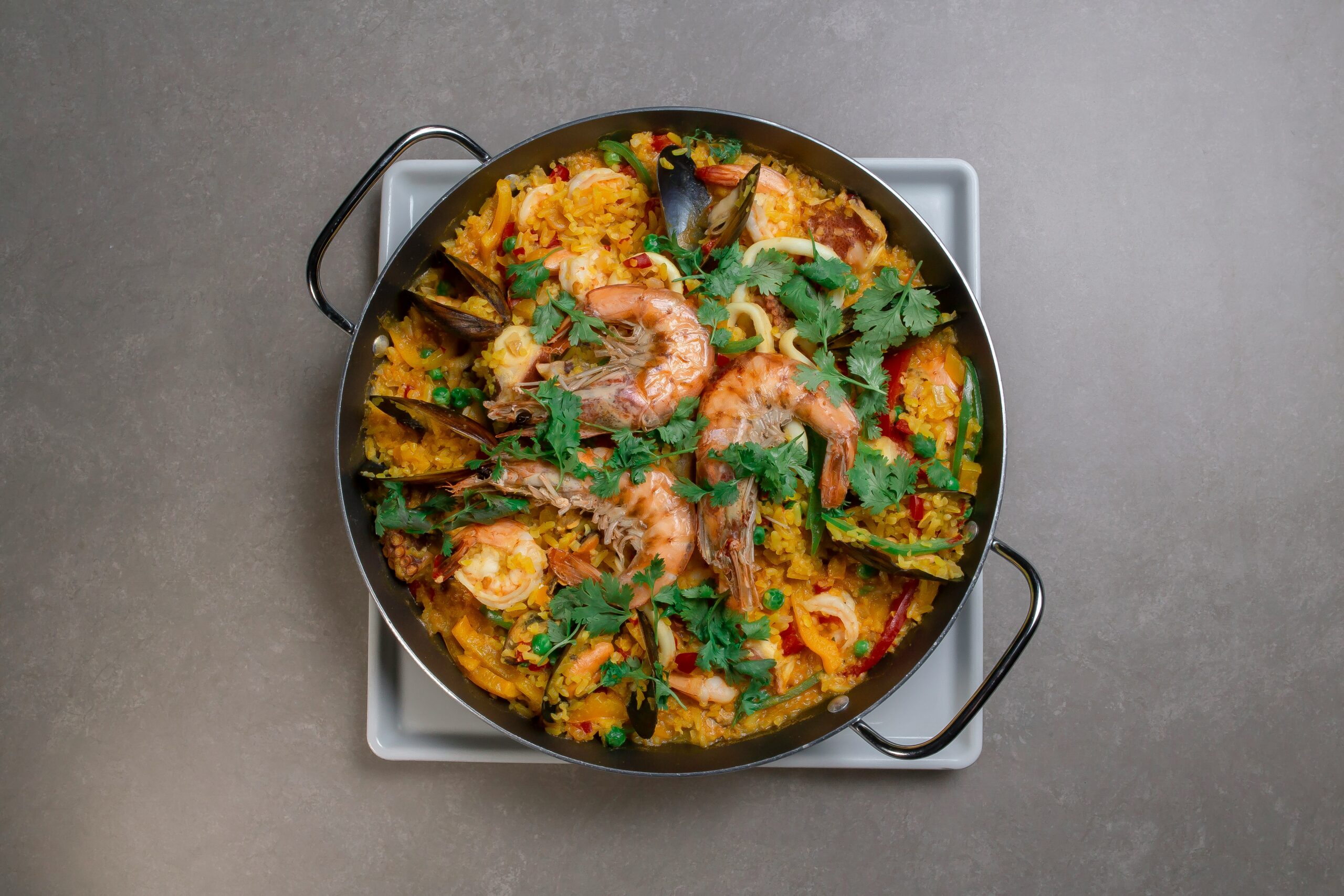 ricetta paella di pesce valenciana