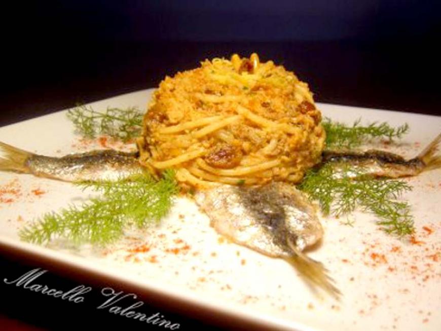 Bucatini con le sarde alla palermitana