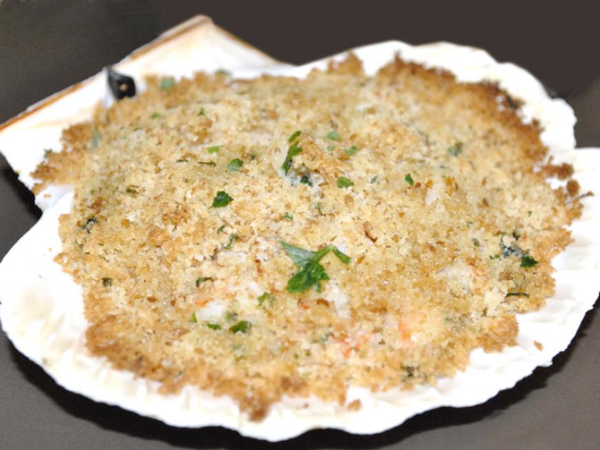Capesante gratinate