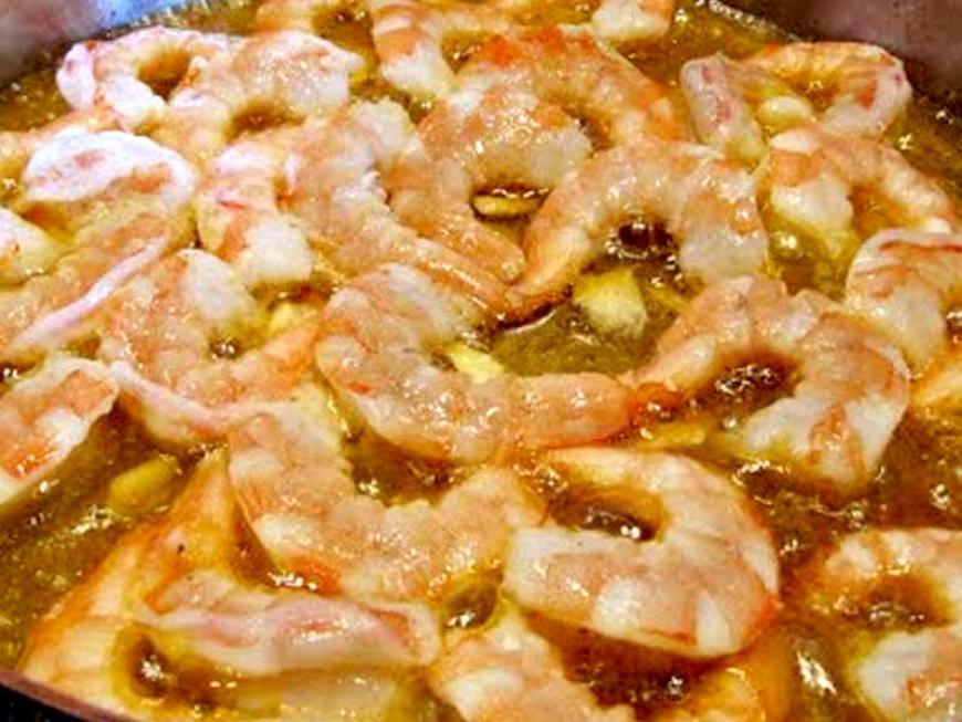 Finanziera gamberi, pollo e arancia