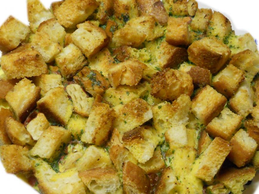 Frittata di crostini