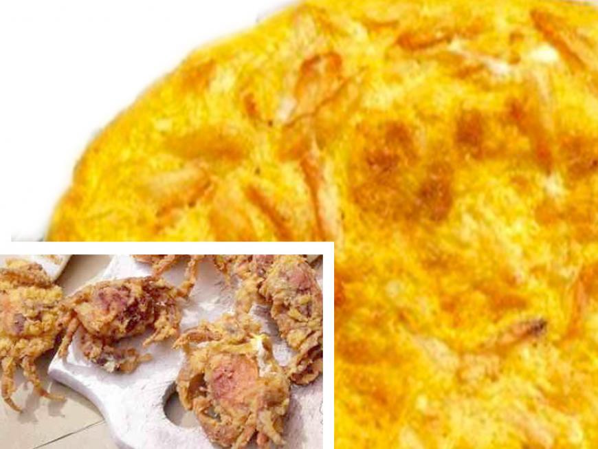 Frittata con le moleche