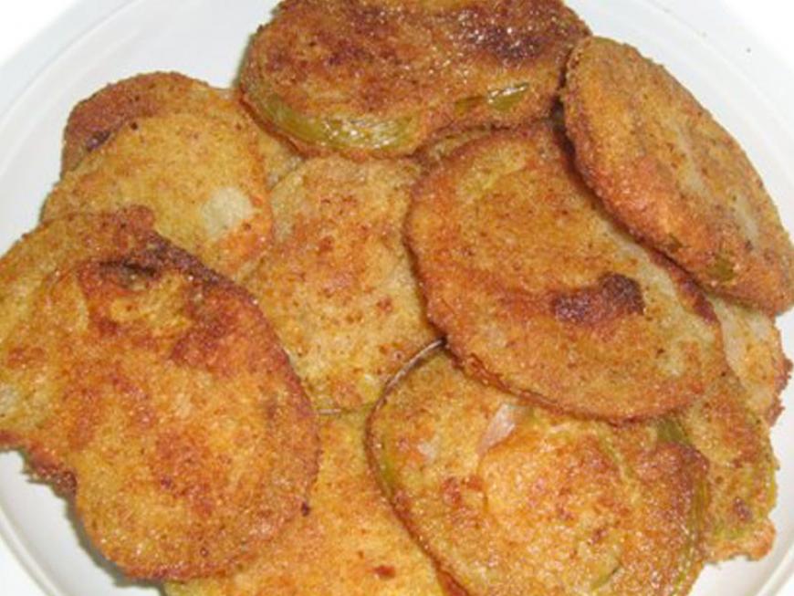 Pomodori verdi fritti