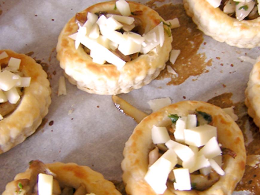 Sfogliatine con funghi