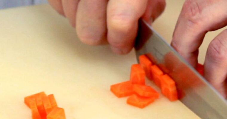 I tagli della verdura e delle patate