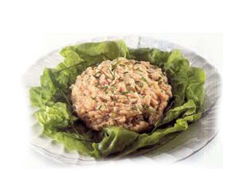 Tartara di pesce spada e mazzancolle