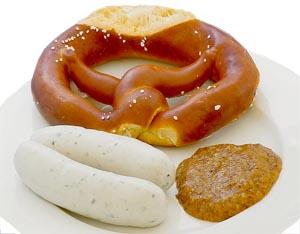 Brezel con Weißwurst
