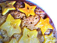 Torta con starfruit