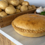 panada sarda, patate, aglio, prezzemolo