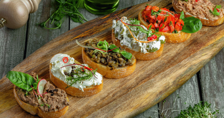 5 idee di bruschette per l’estate