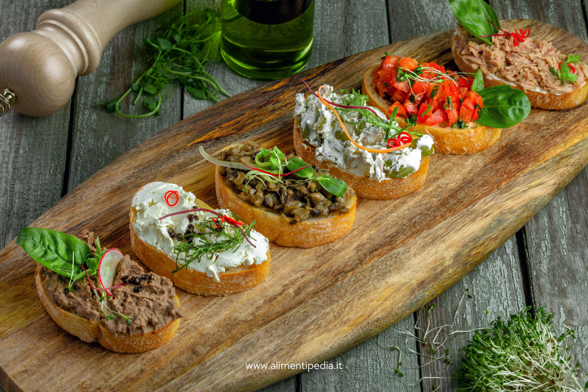 5 idee di bruschette per l’estate