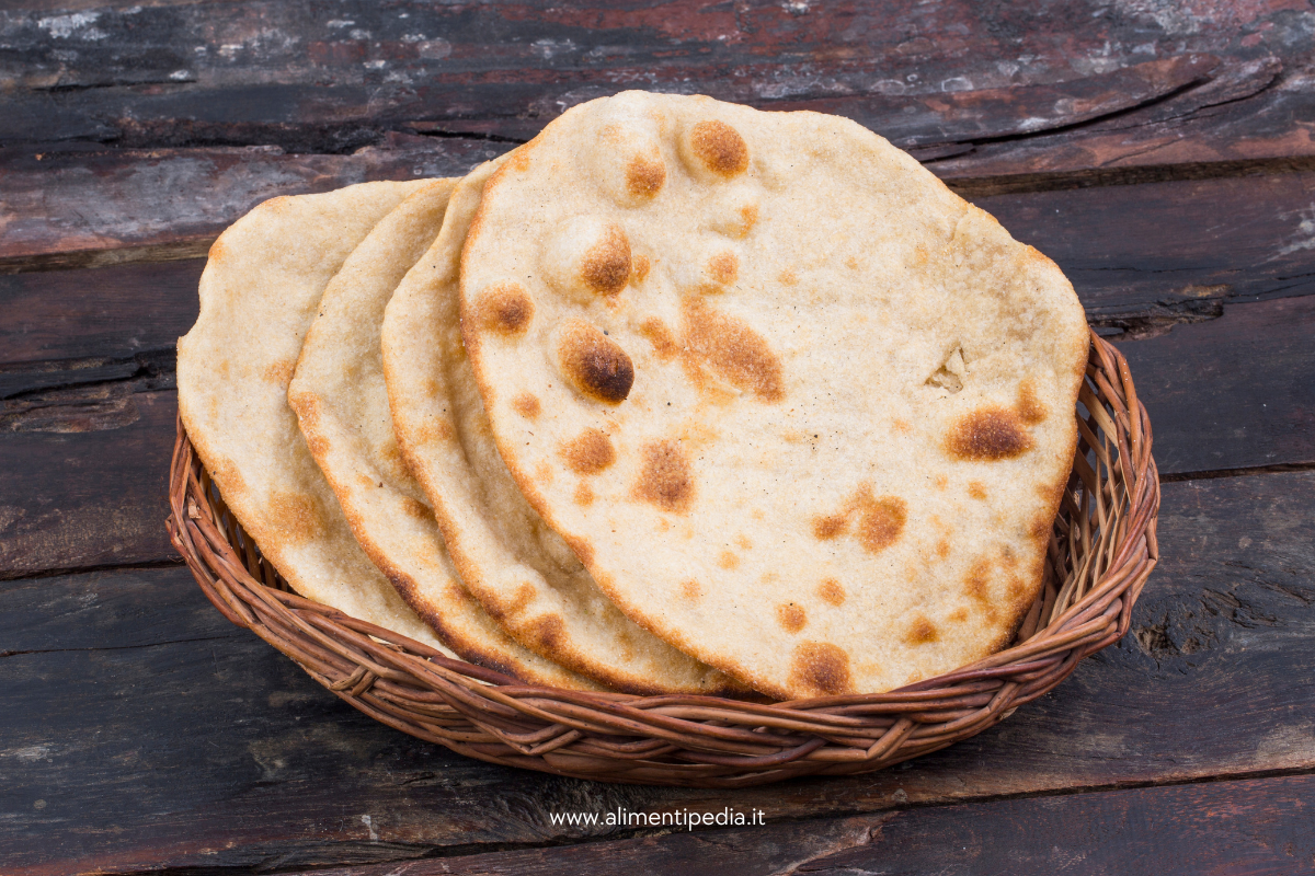 Pane naan senza glutine