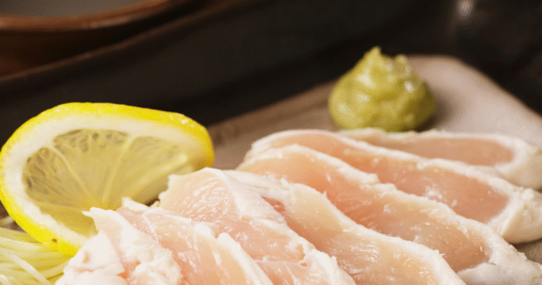 Sashimi di pollo
