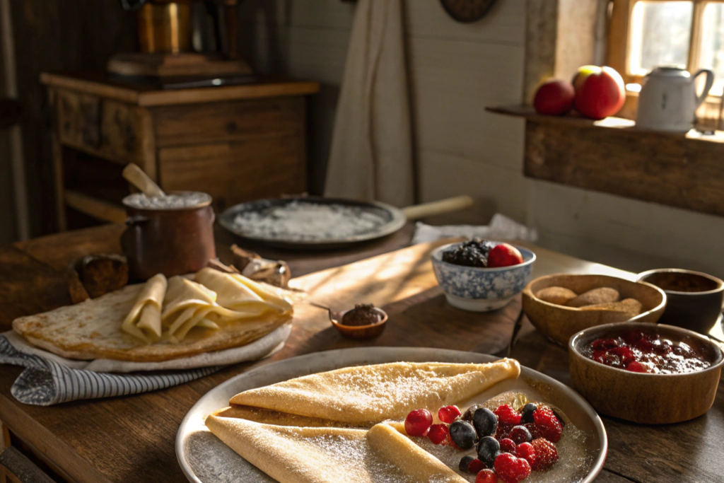Crepes con Farina di Riso