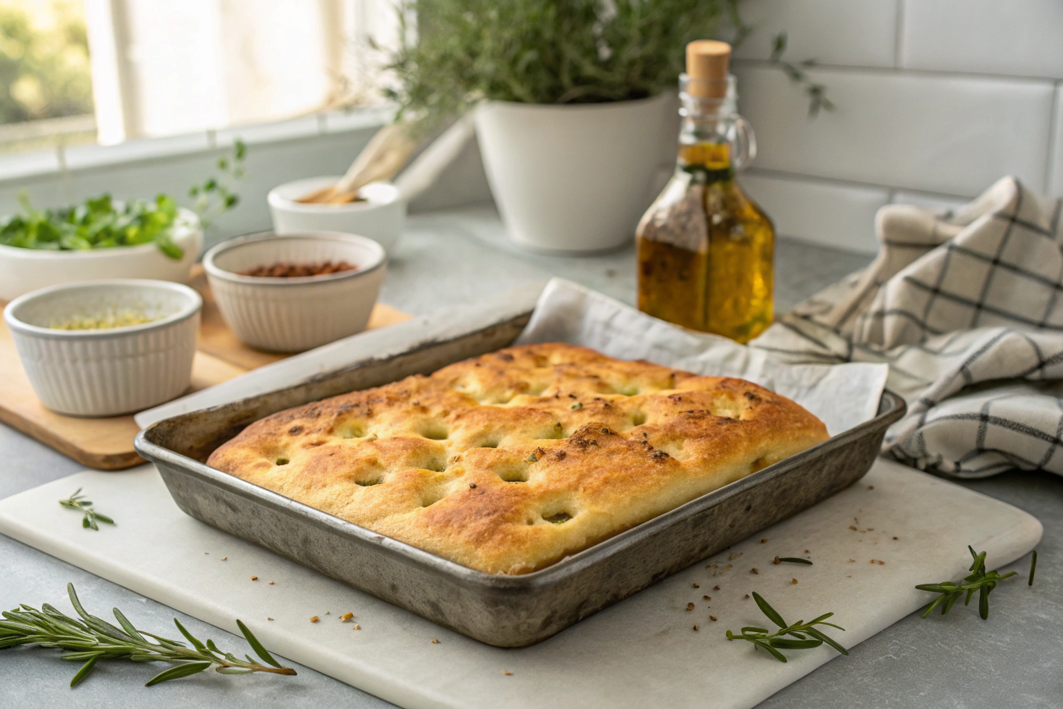 Focaccia Senza Glutine