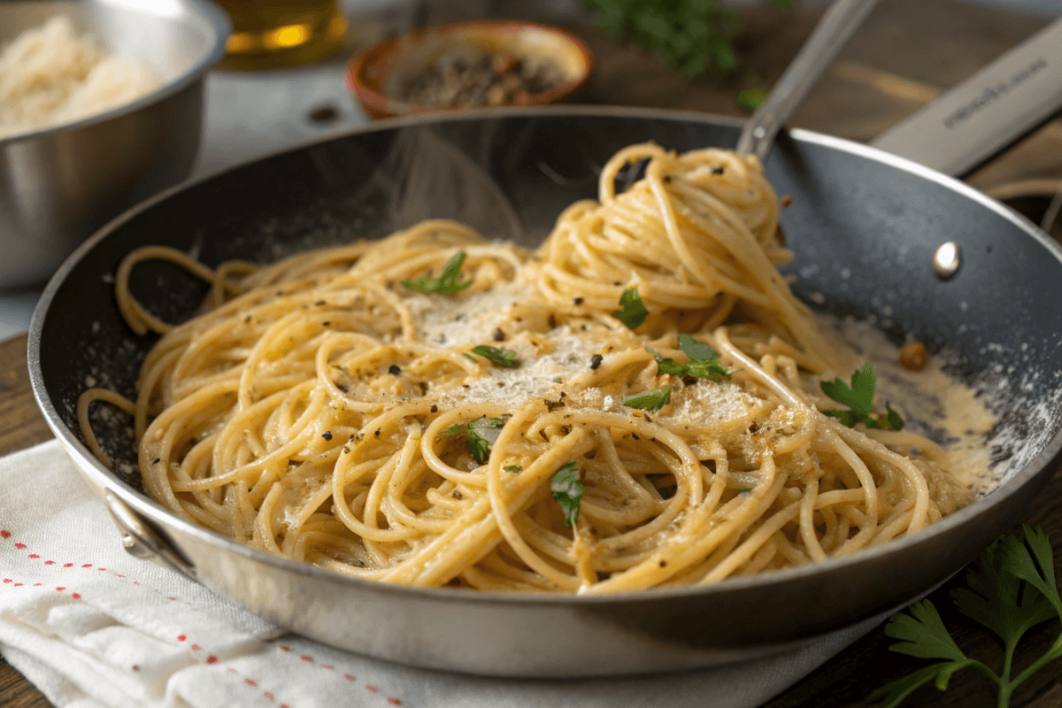 Pasta burro e miso