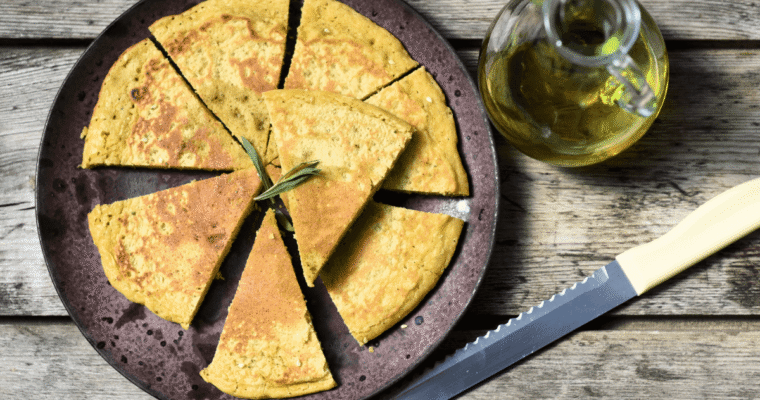 Piadina di ceci (senza glutine)