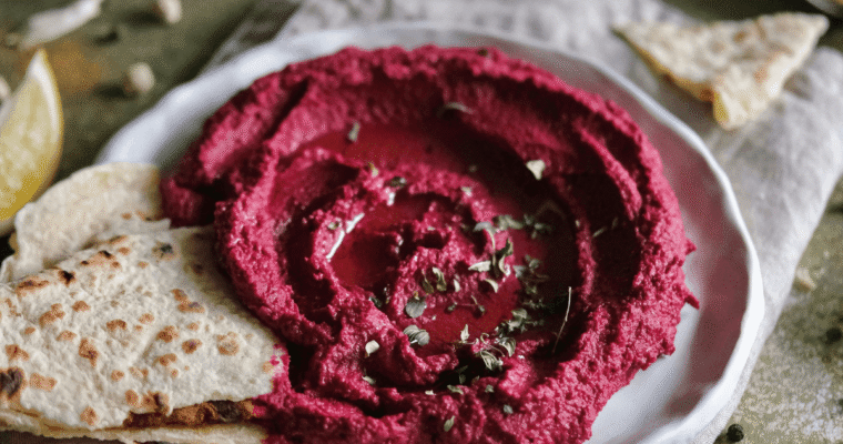 Hummus alla barbabietola