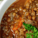 Ragù di lenticchie