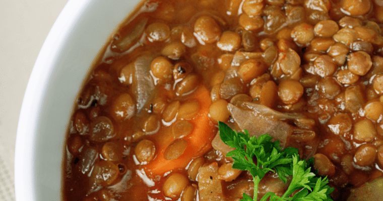 Ragù di lenticchie