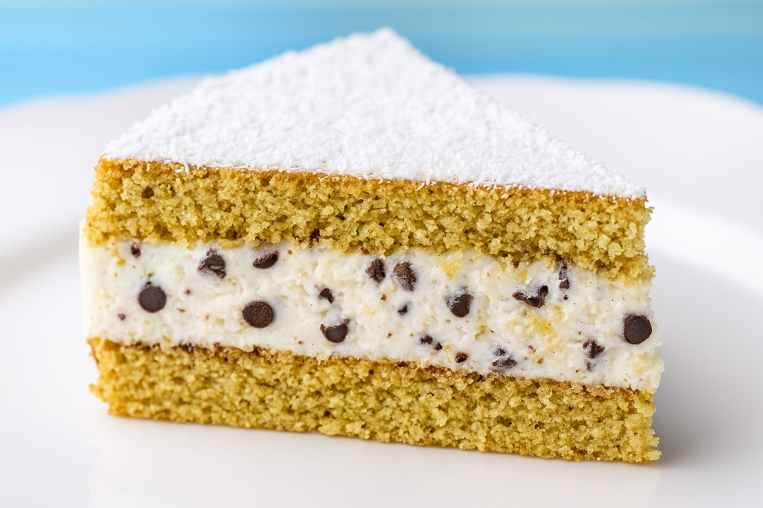 Torta Ricotta e Cioccolato Senza Glutine