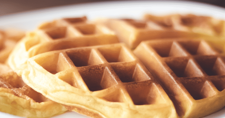 Waffles di Manioca