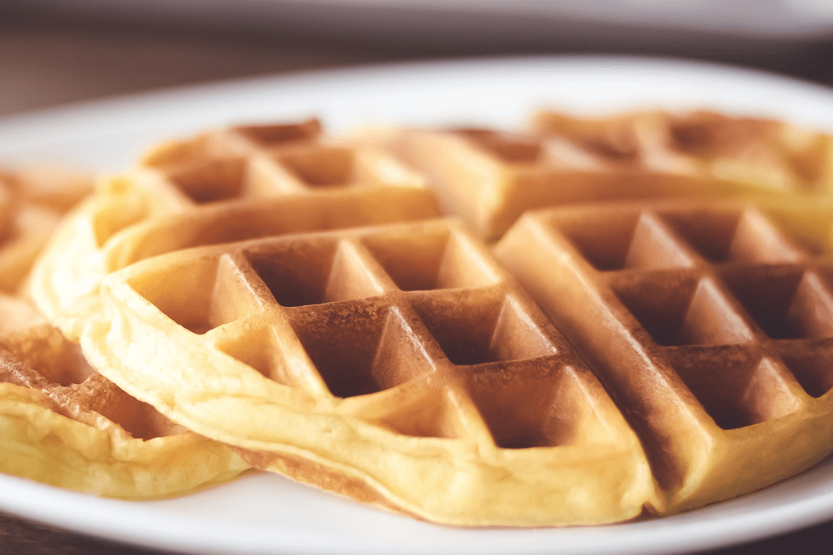 Waffles di Manioca