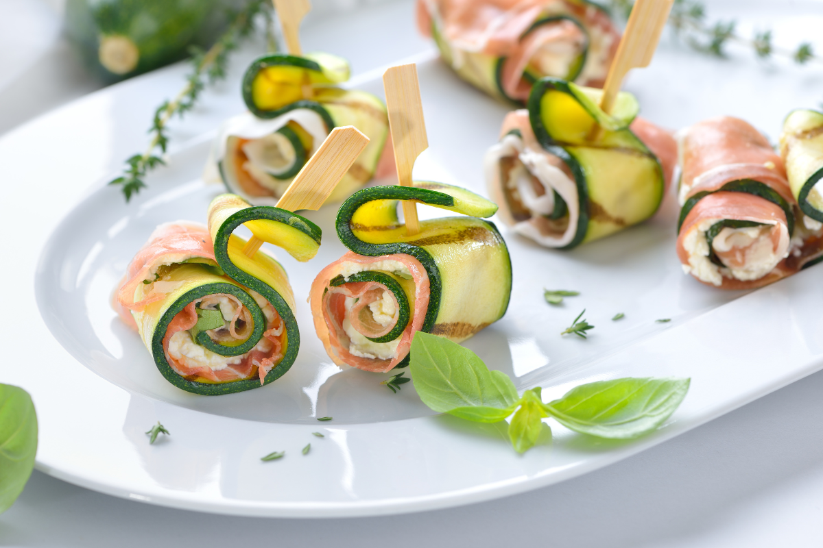 Saltimbocca di zucchine