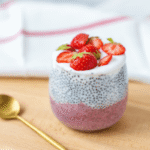 Chia pudding alle fragole
