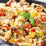 Cous cous con lenticchie e verdure alla senape