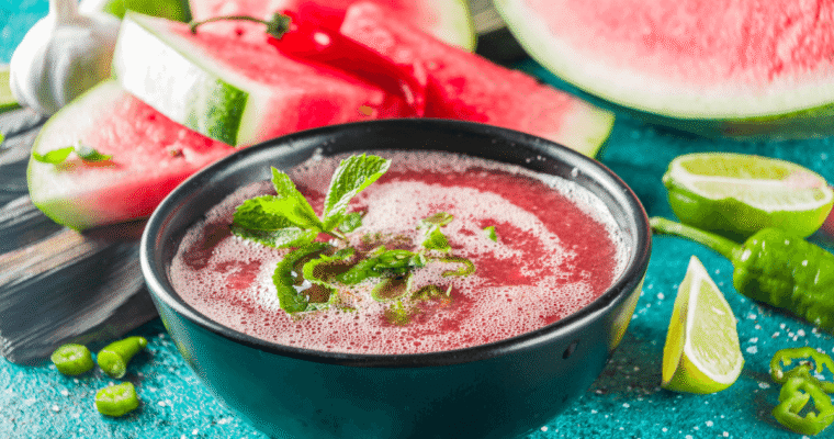 Gazpacho di anguria