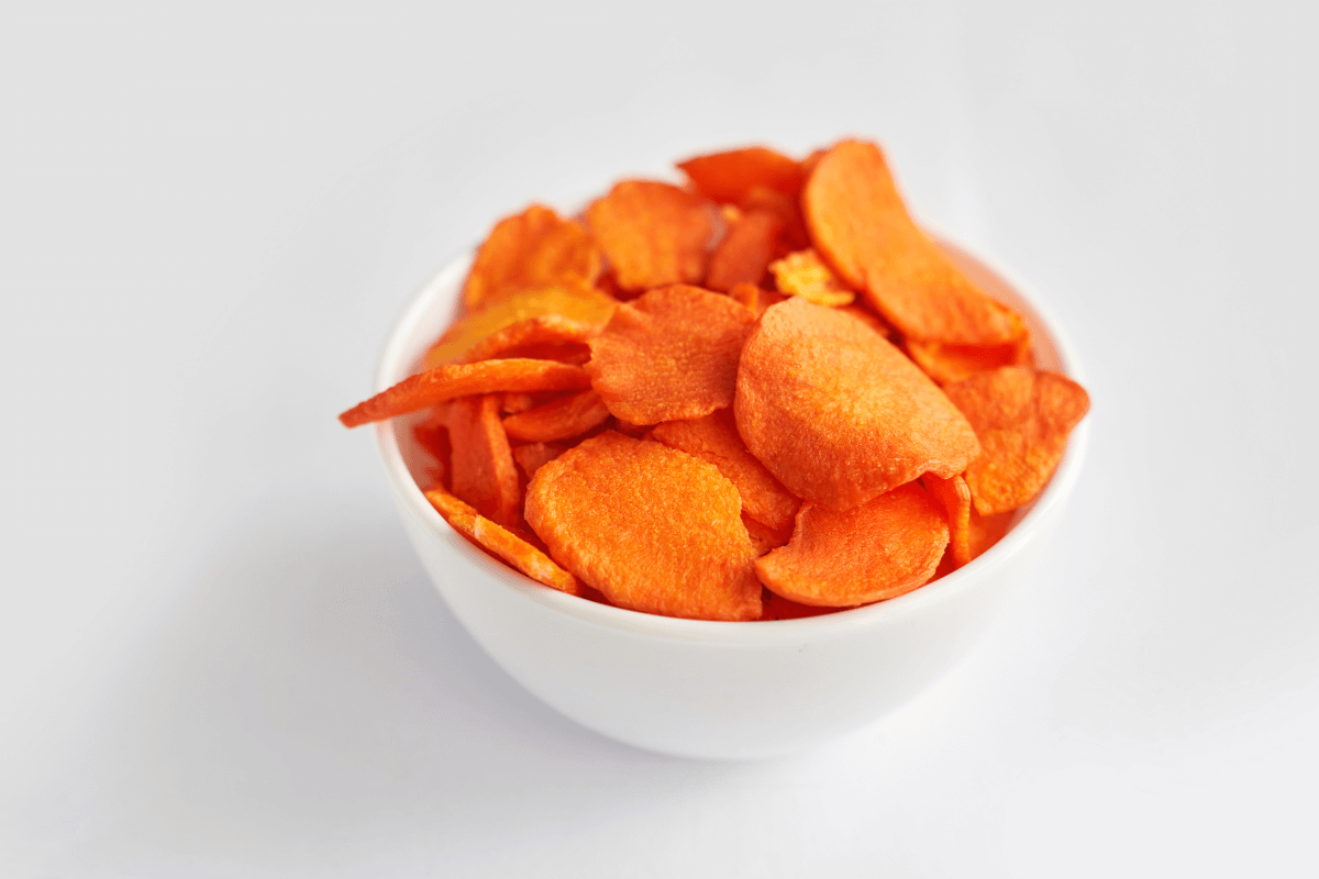 Chips di carota