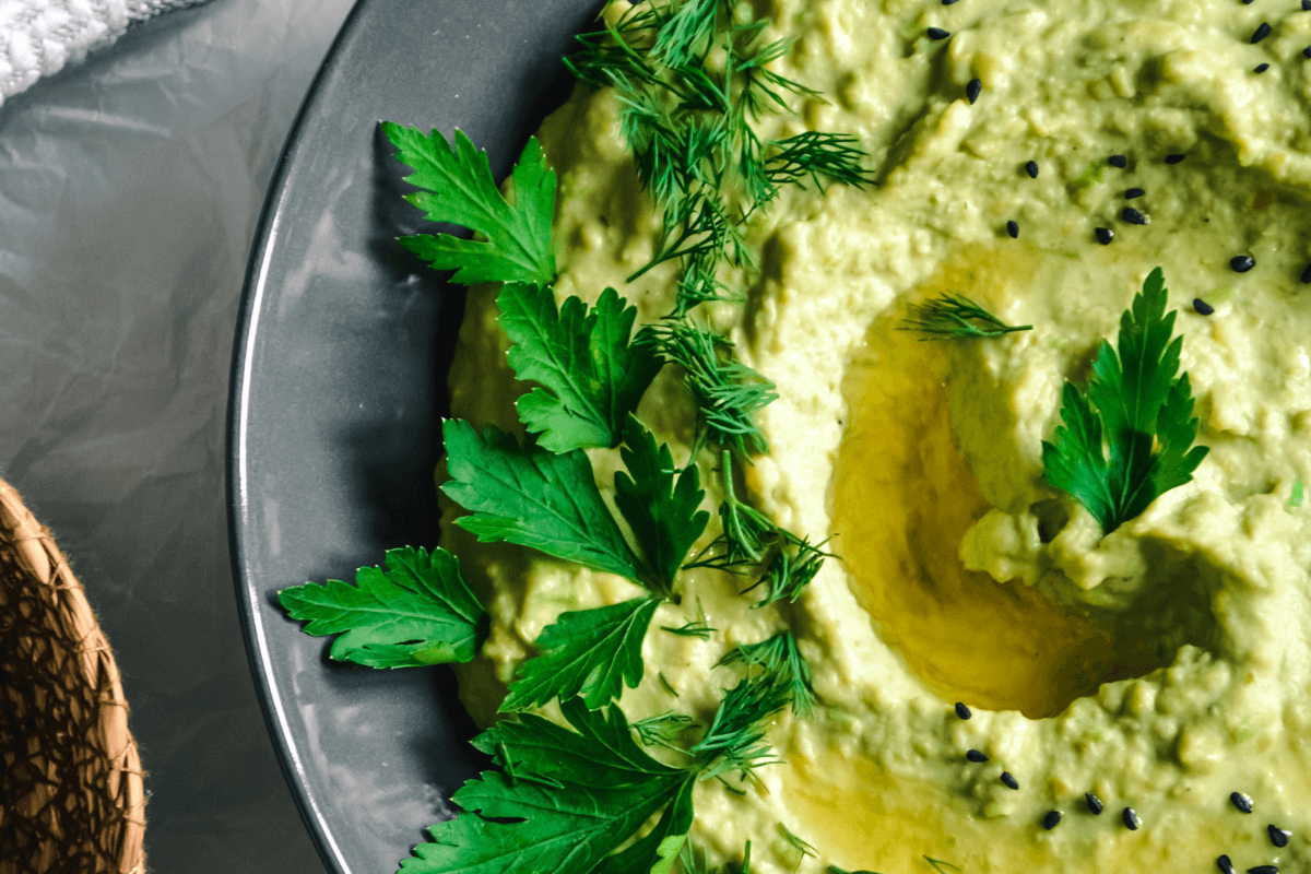 Hummus di fagiolini