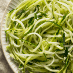 Zoodles: spaghetti di zucchine