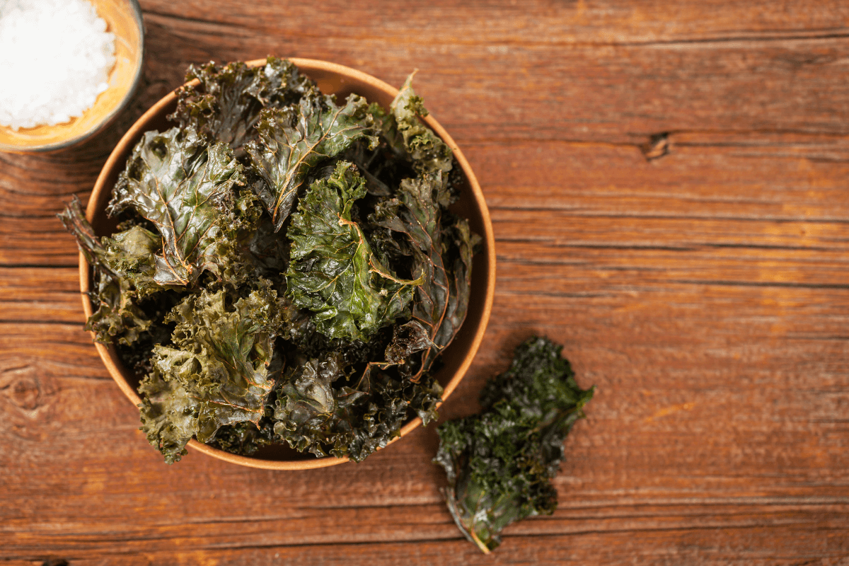 Chips di cavolo nero