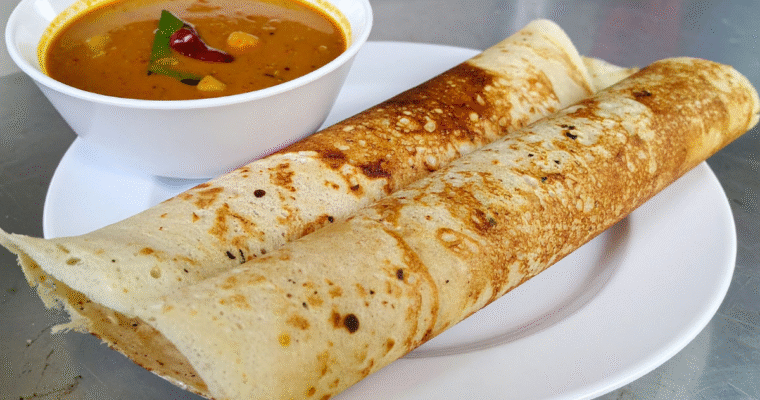 Dosa, le crepes indiane