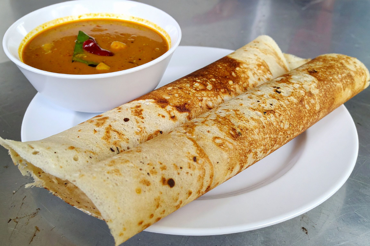 Dosa, le crepes indiane