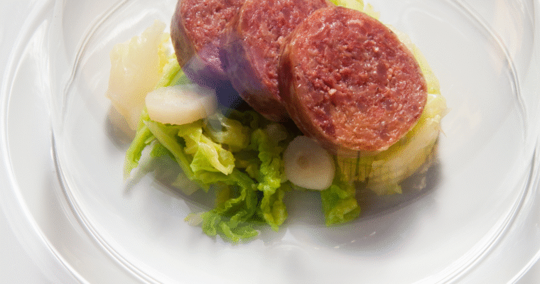 Brovada e muset (cotechino)