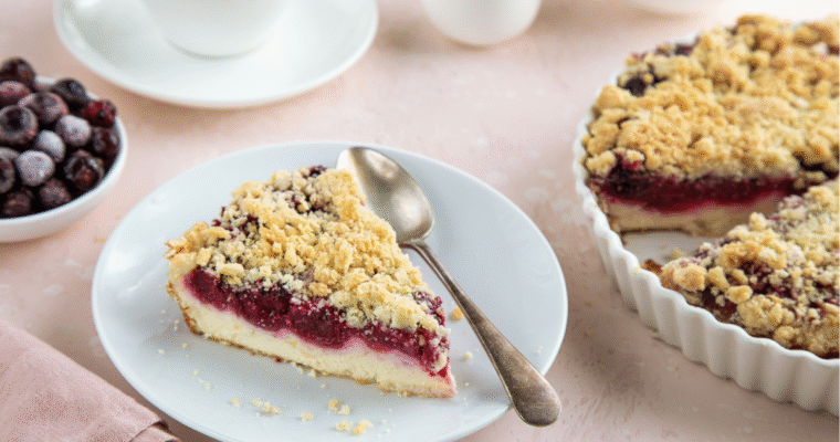 Crostata Ricotta e Visciole