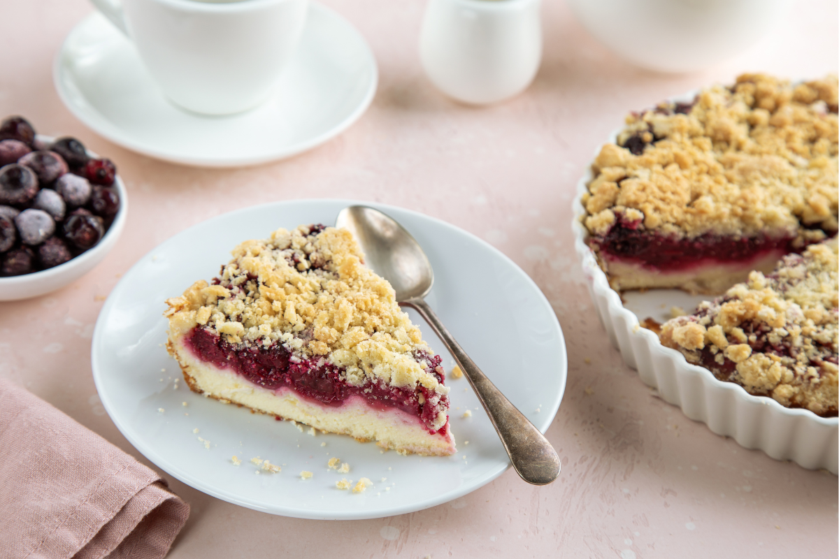 Crostata Ricotta e Visciole