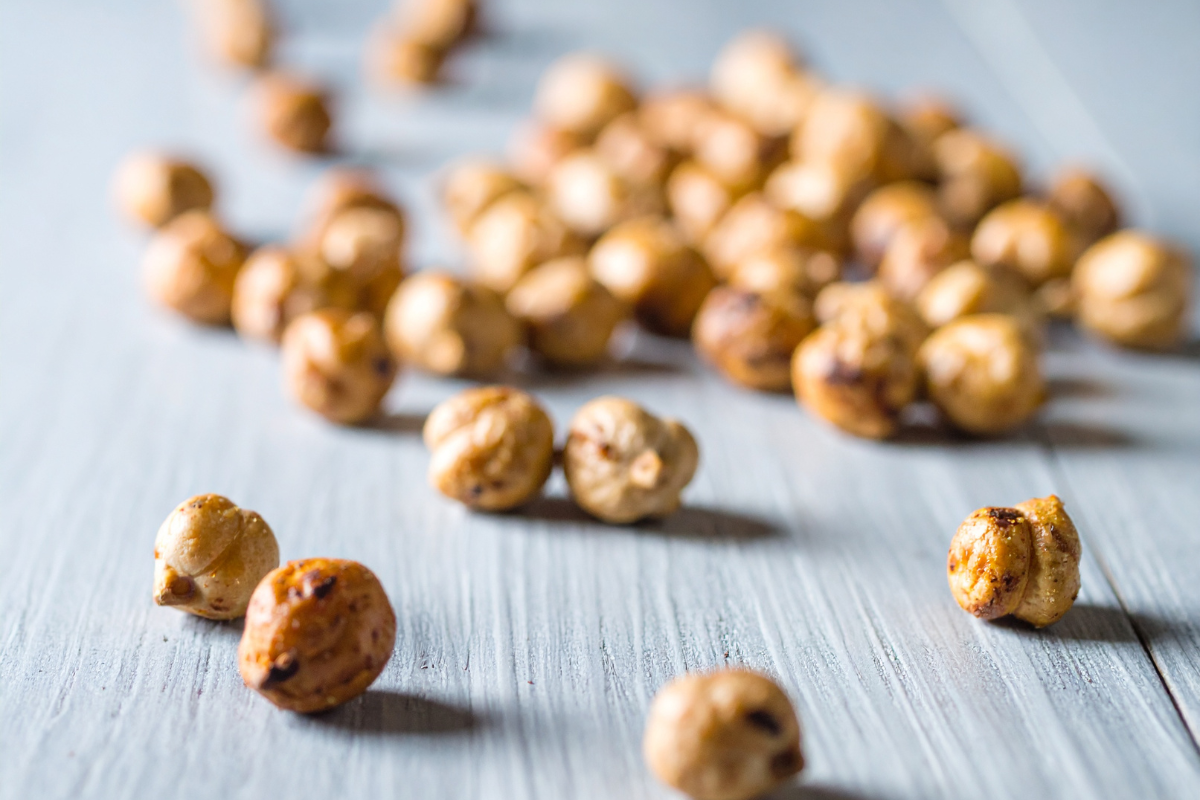 Ceci croccanti al forno